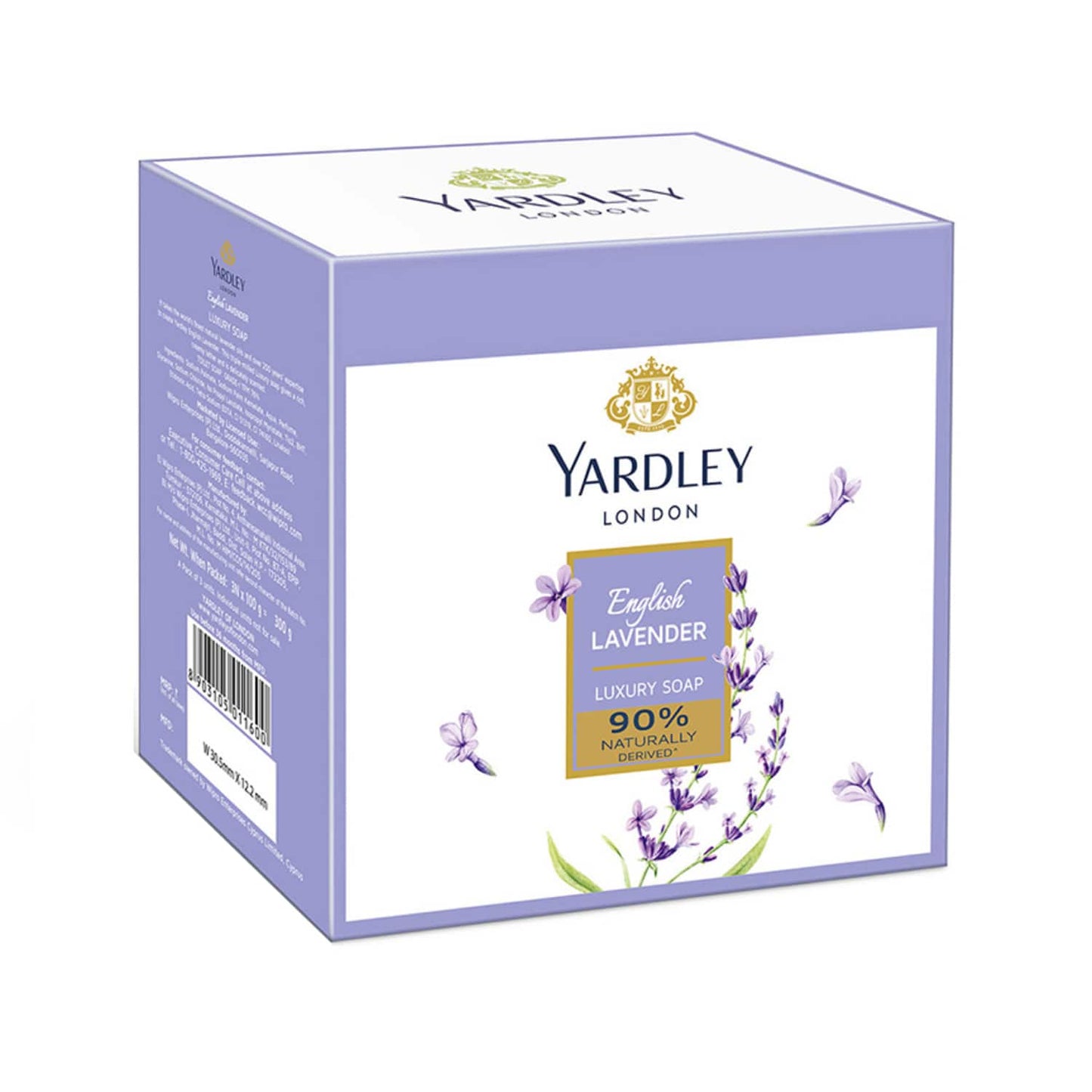 Yardley London English Lavender Luxury Soap - (3 Pcs)