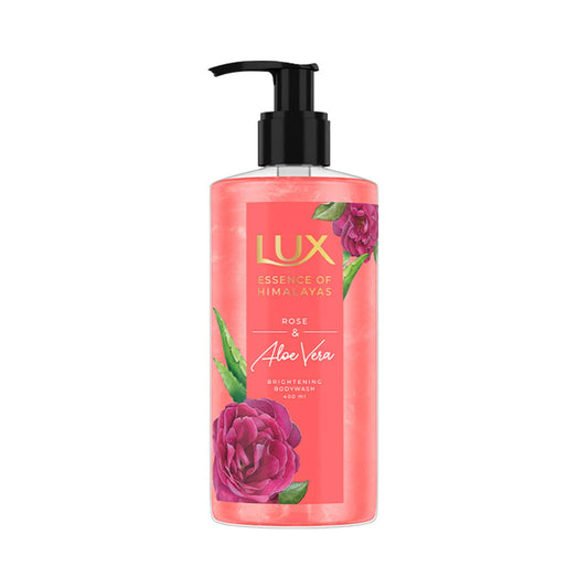 Lux Rose & Aloe Vera Shim Body Wash (400ml)