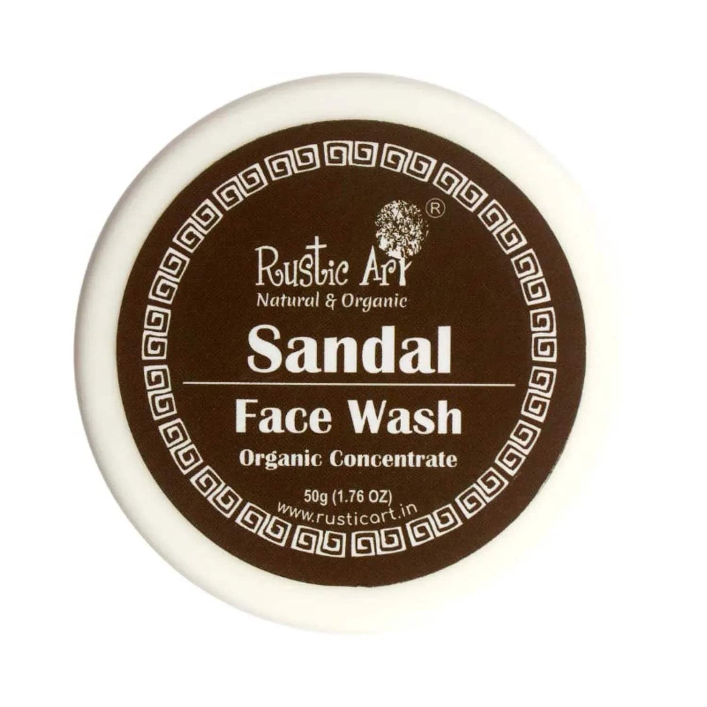 Rustic Art Organic Concentrate Sandal Facewash (50g)