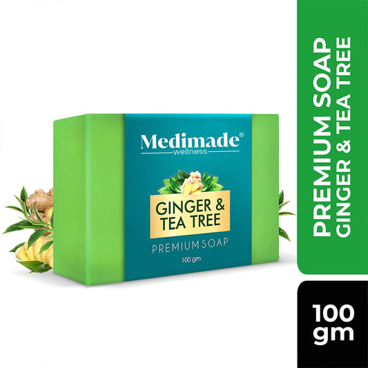 Medimade Ginger & Tea Tree Premium Soap (100g)