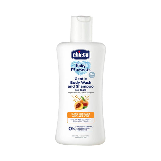 Chicco Baby Moments Gentle Body Wash & Shampoo (100 ml)