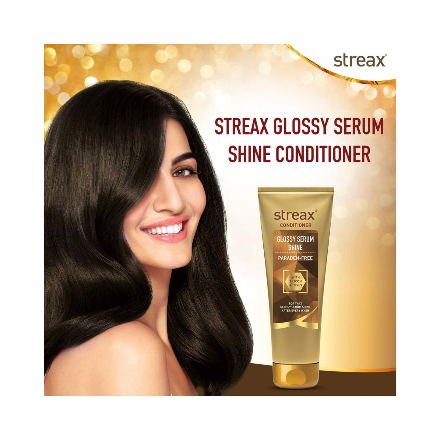 Streax Glossy Serum Shine Conditioner (240ml)