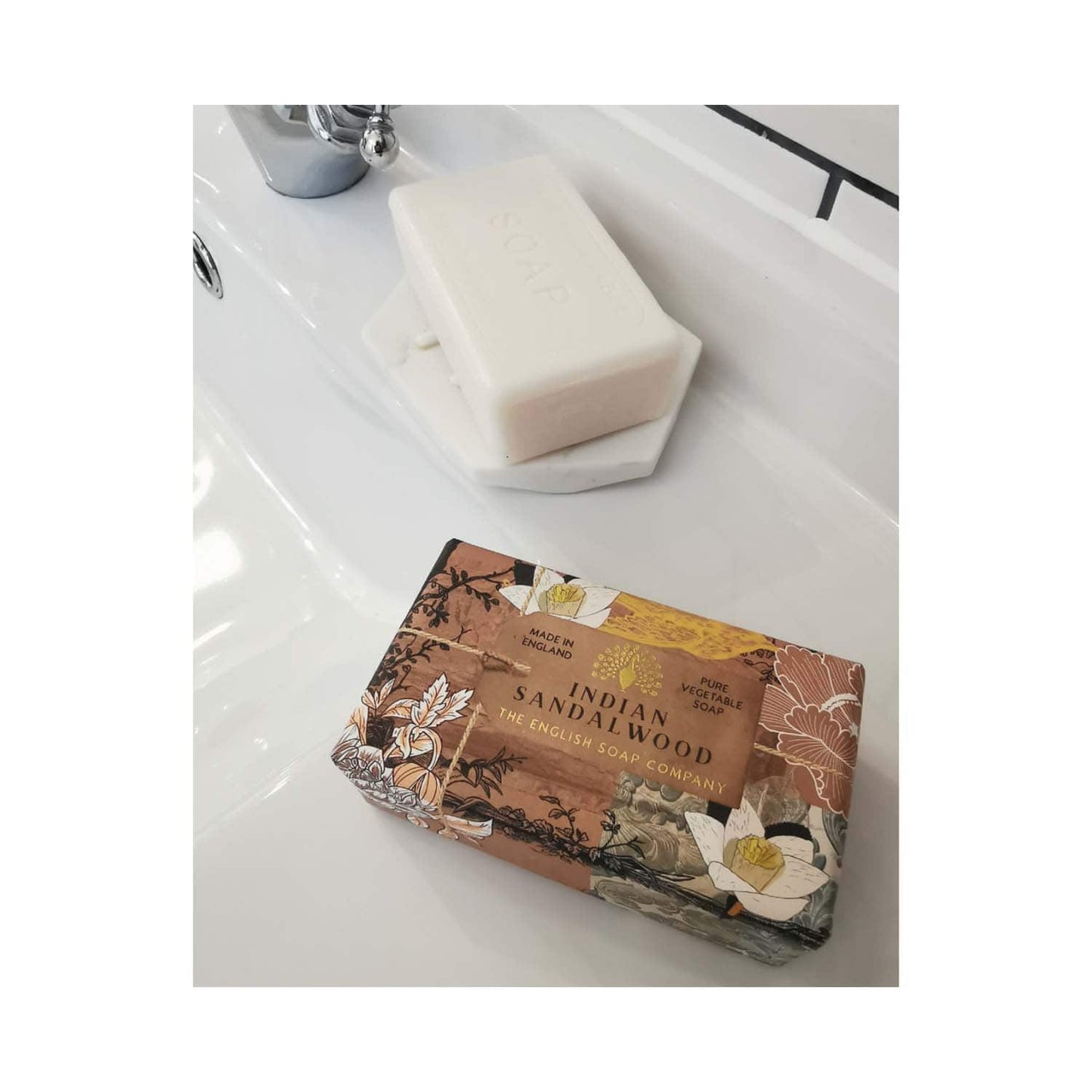 The English Soap Company Anniversary Indian Sandalwood Soap (190g)