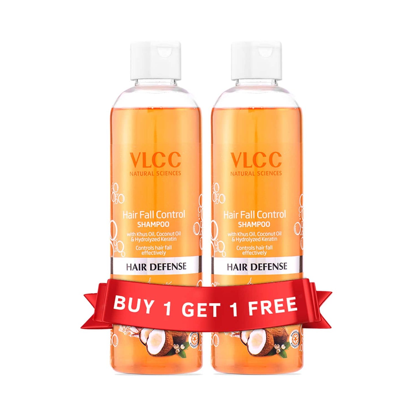 VLCC Dandruff Care and Control & Nourishing and Silky Shine Shampoo Combo