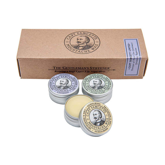 Captain Fawcett Cornucopia Moustache Wax (3 pcs)