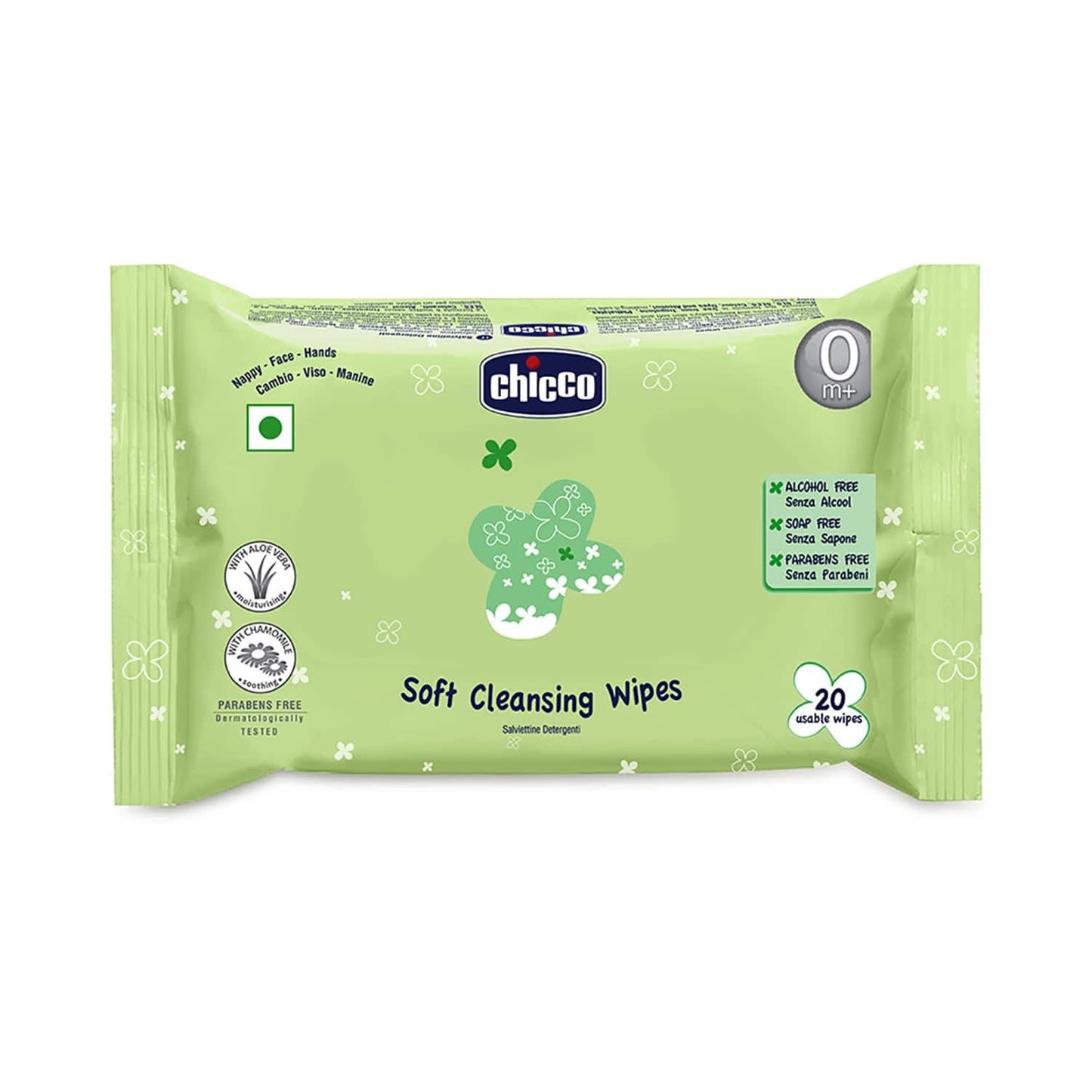 Chicco Baby Moments Wipes Sticker (20 Pcs)