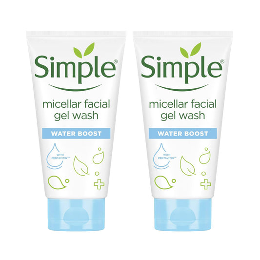 Simple Water Boost Micellar Facial Wash - Pack Of 2 Combo