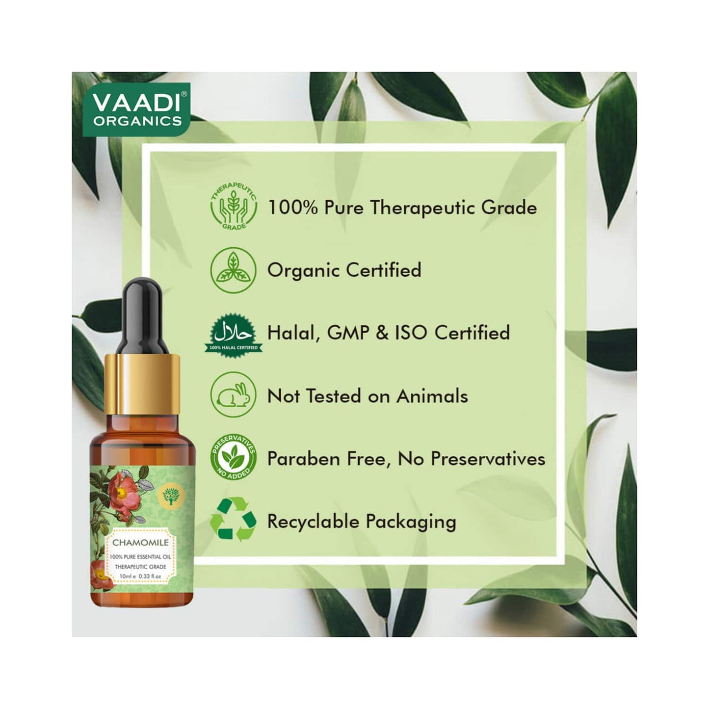 Vaadi Herbals Chamomile Essential Oil (10ml)