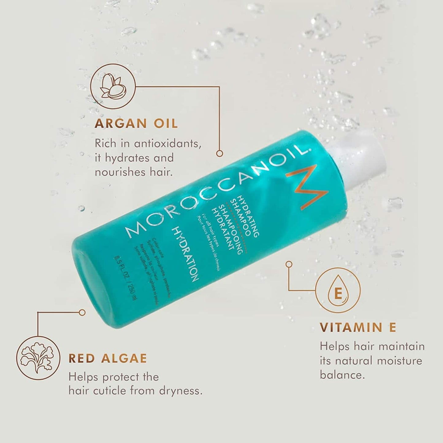 Moroccanoil Hydrating Shampoo & Mini Conditioner - Hydrating Combo