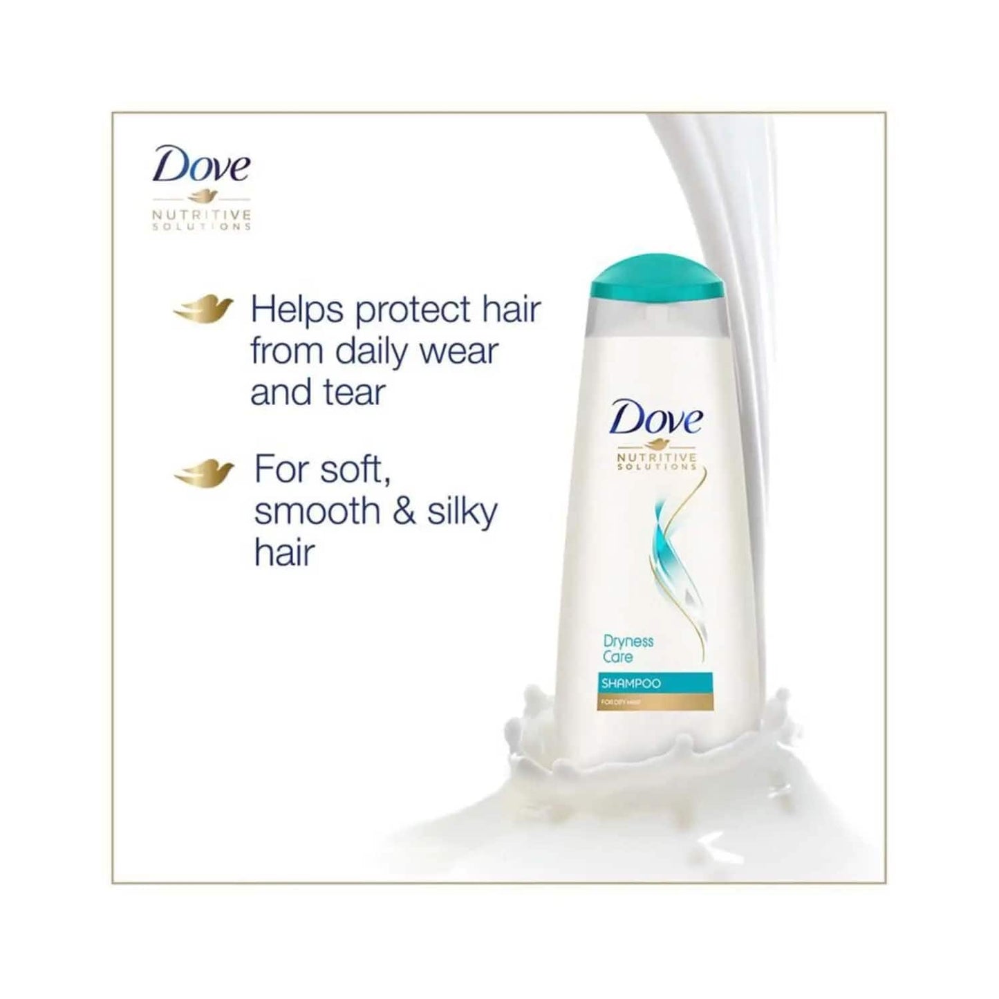 Dove Dryness Care Shampoo (340ml)