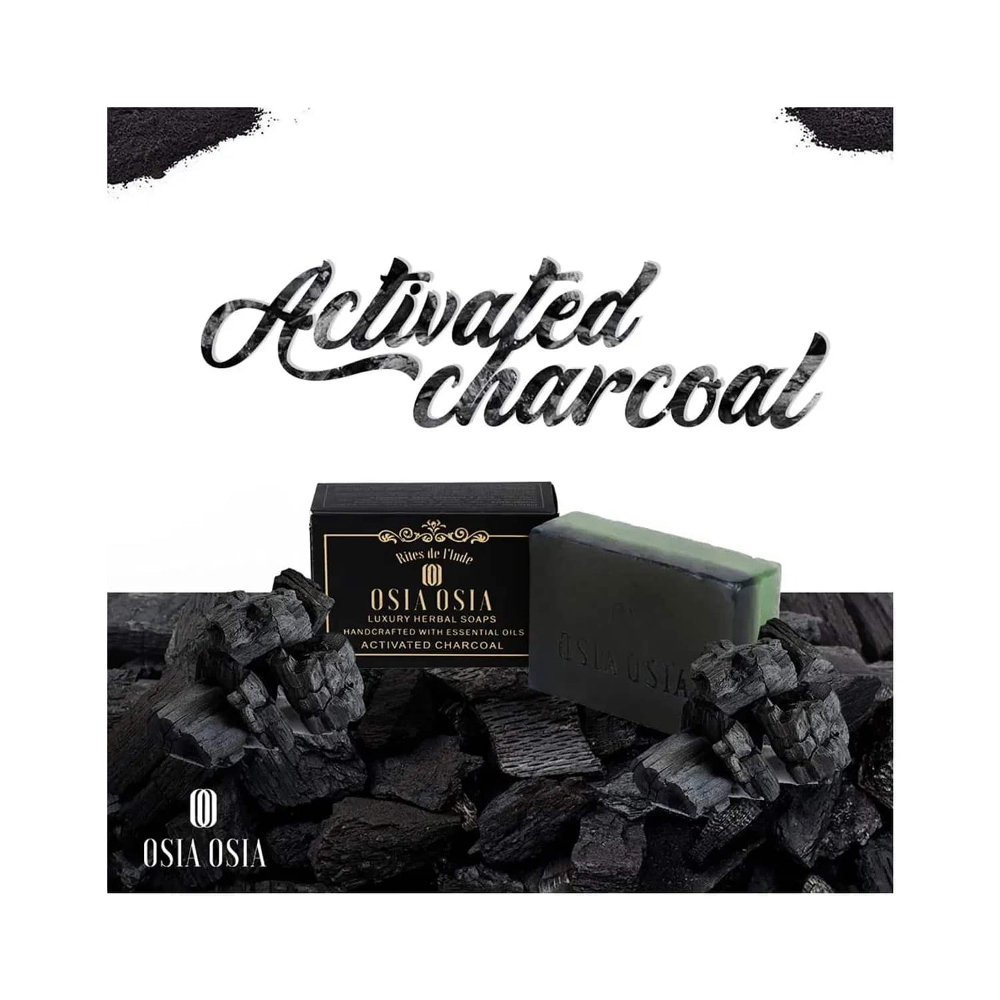 Osia Osia Activated Charcoal with Peppermint Oil Soap (125g)