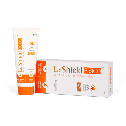 La Shield FISICO SPF 50+ & PA+++ Sunscreen Gel (50g)