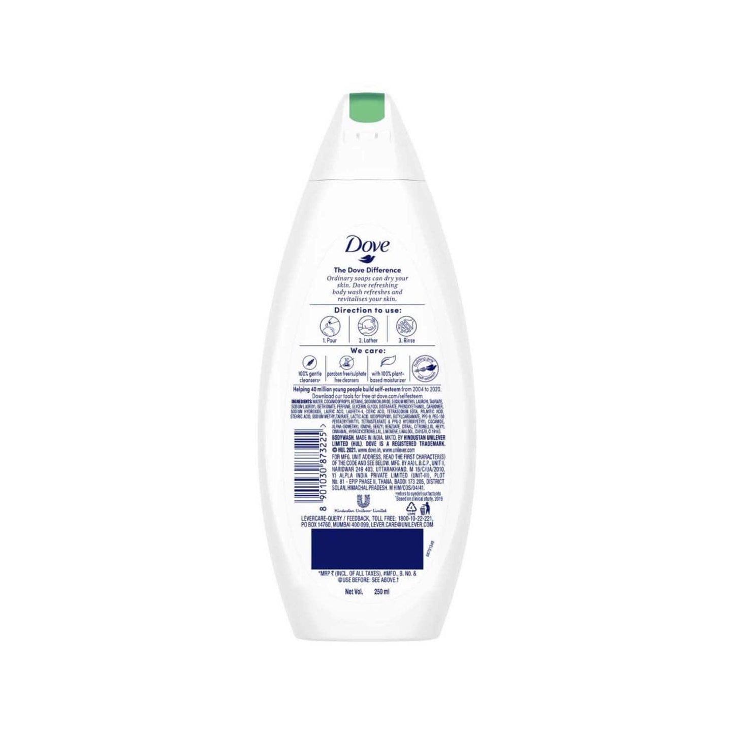 Dove Refreshing Body Wash (250ml)