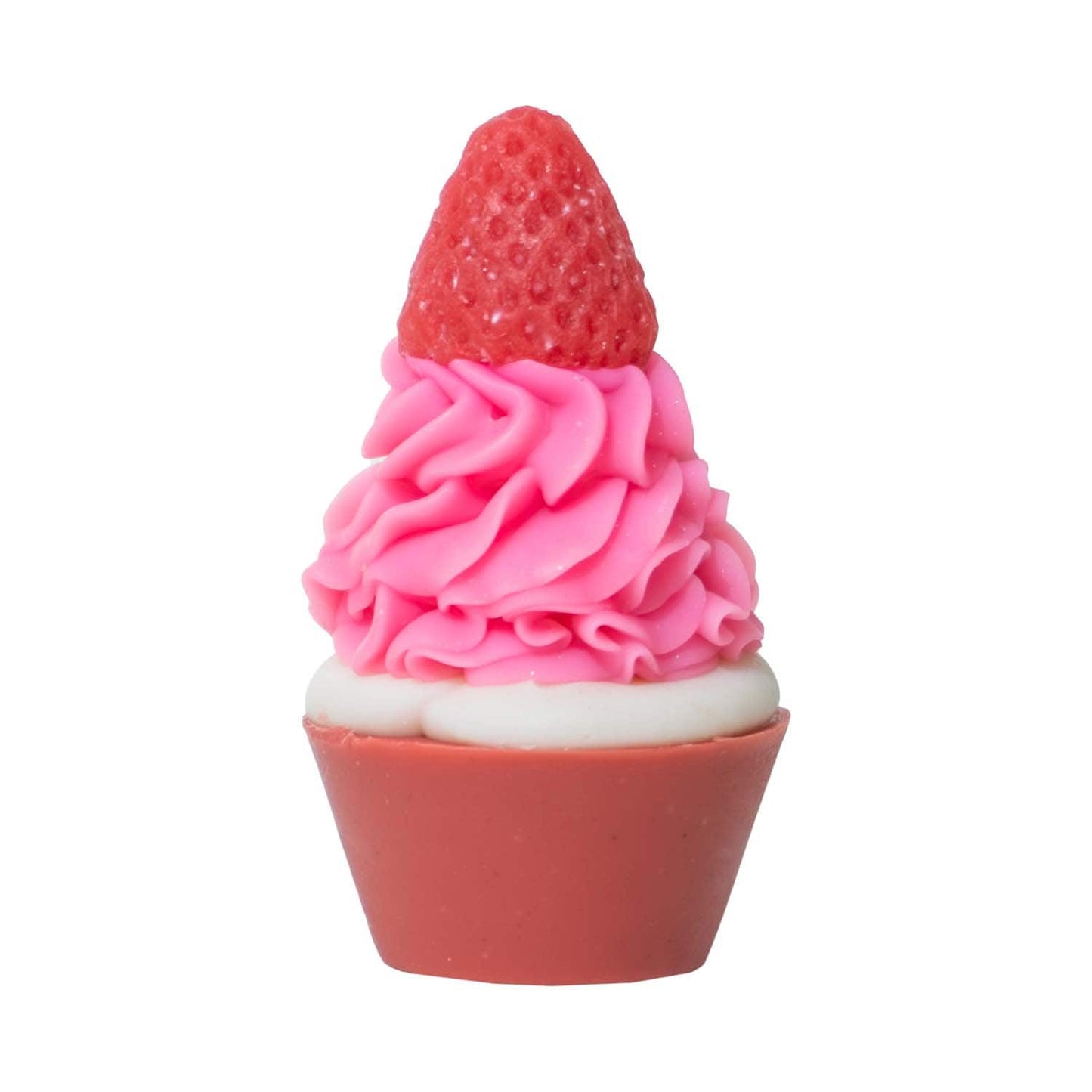 The Sass Bar Fraises Mini Cupcake Soap (80 g)