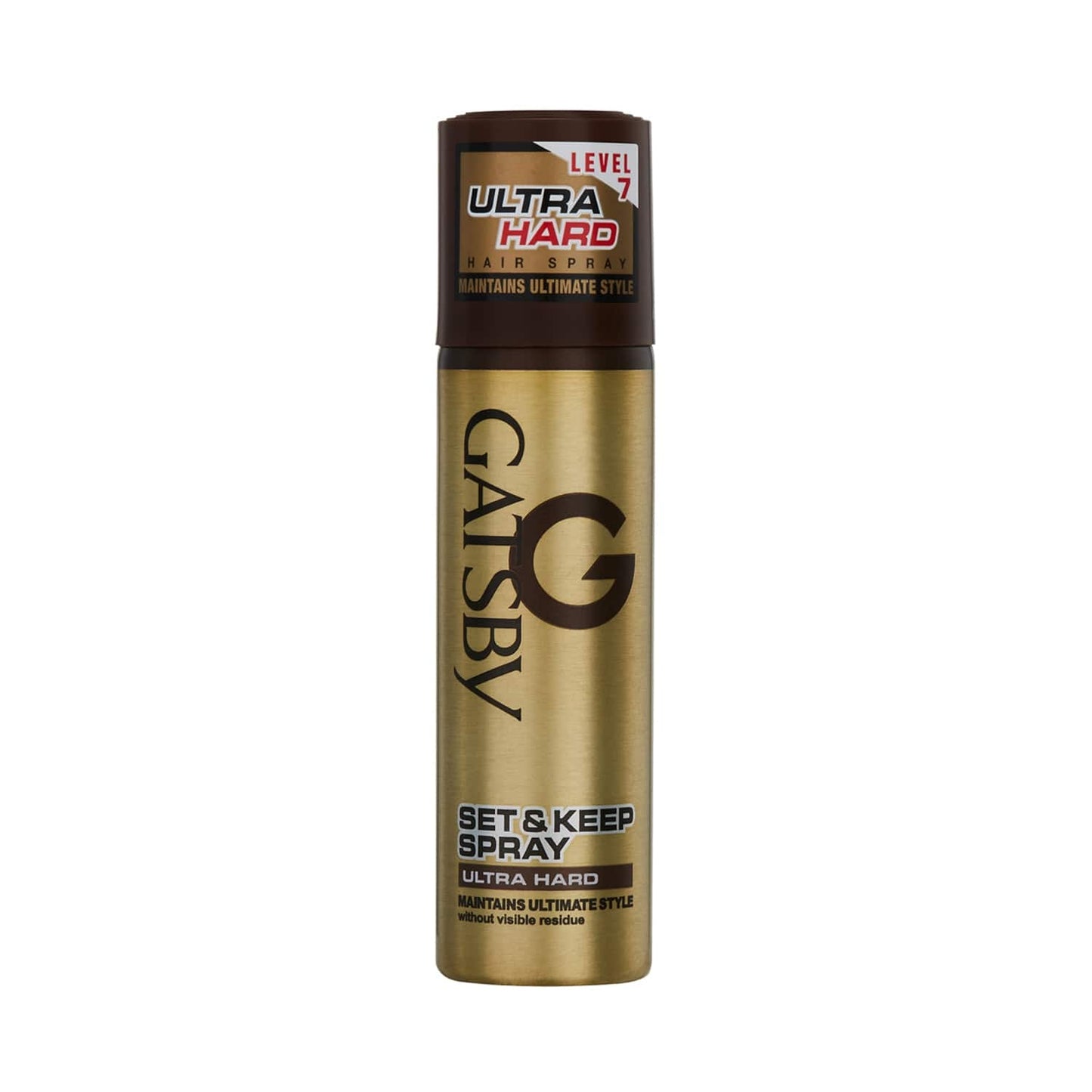 Gatsby Level 7 Hard Set & Hair Spray , Gloss Hyper Solid, Hard Set & Keep Hair Spray Combo