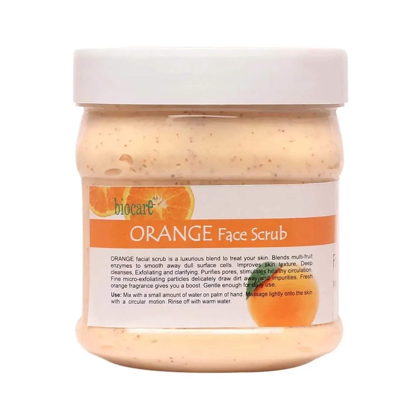 Gemblue Biocare Orange Face Scrub - (500ml)