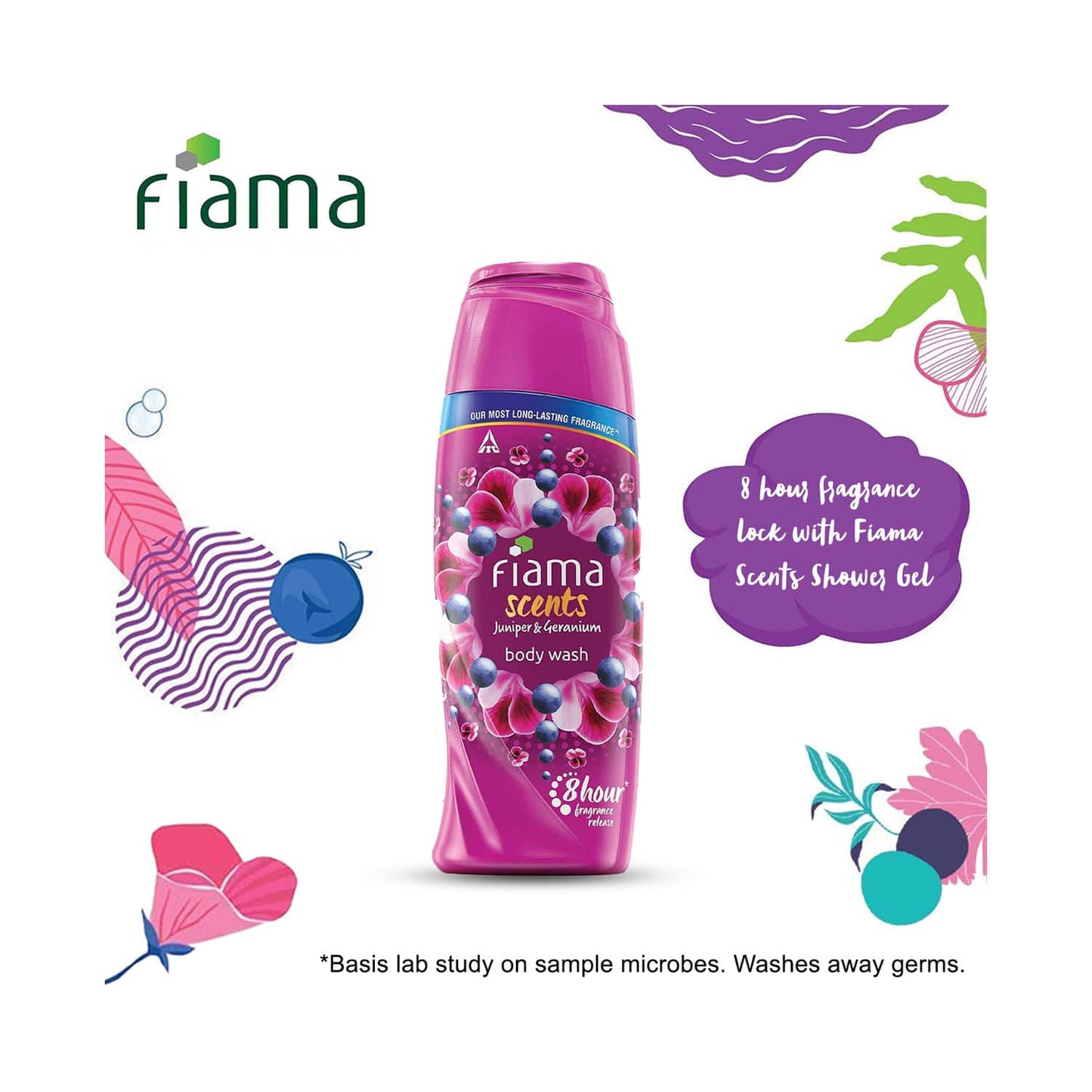 Fiama Scents Juniper and Geranium Body Wash (250ml)