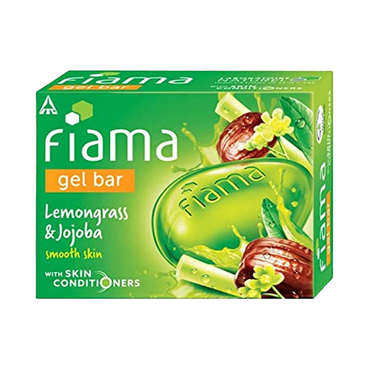 Fiama Lemongrass And Jojoba Smooth SKin Gel Bar With Skin Conditioners (125g)