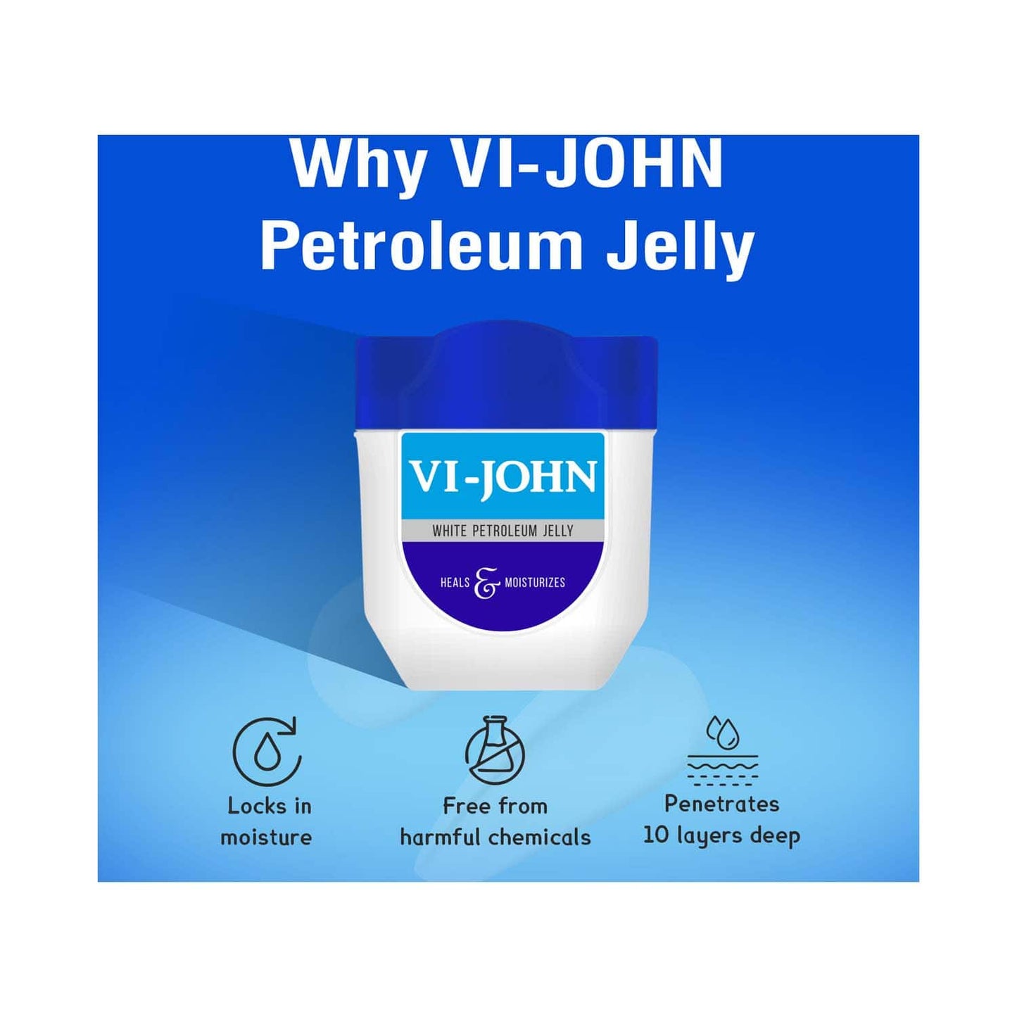 VI-JOHN White Petroleum Jelly Classic (20ml)