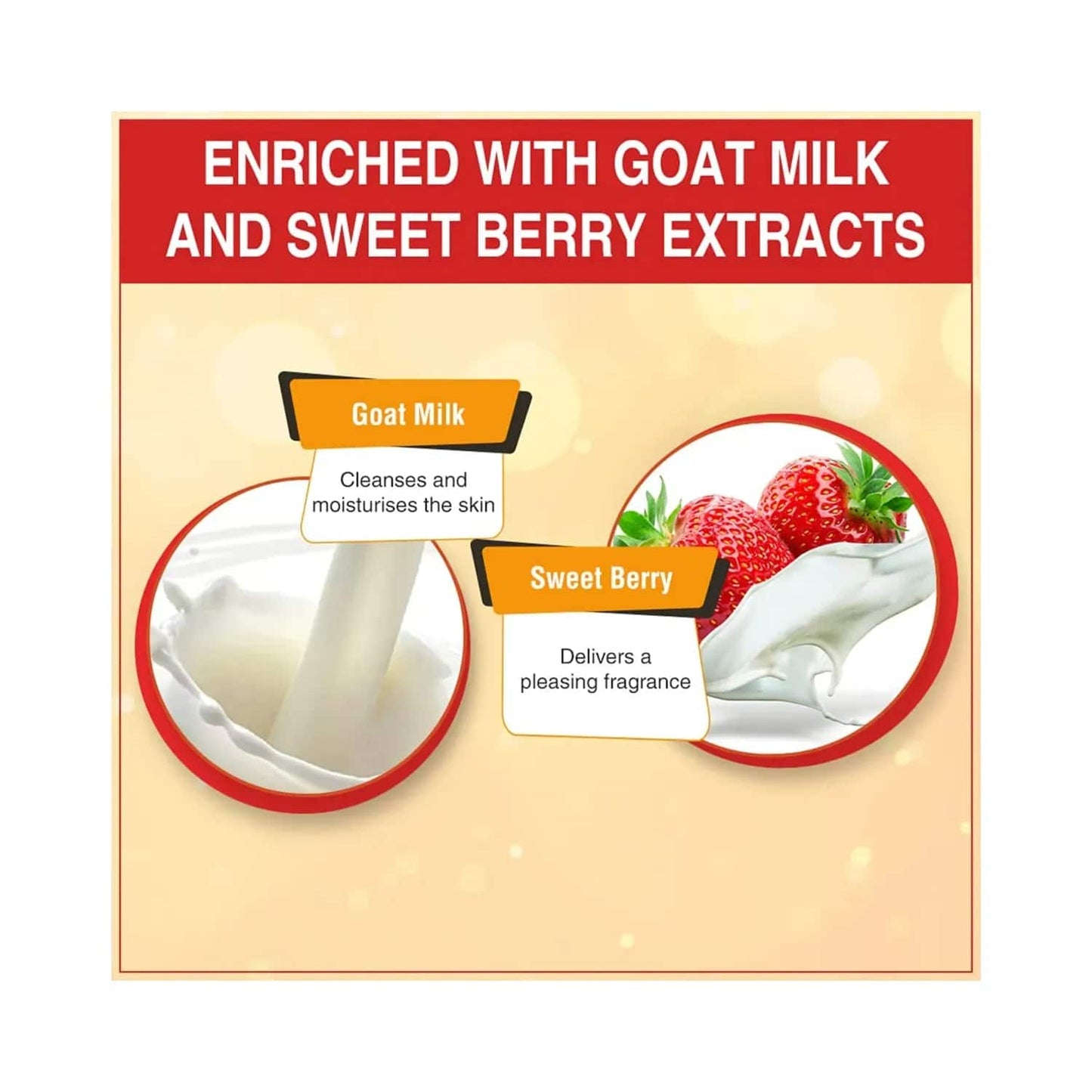 SKIN COTTAGE Moisturizing Sweet Berry & Milk Body Bath (1000ml)