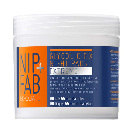 Nip+Fab Glycolic Fix Night Pads Extreme - (60 Pcs)