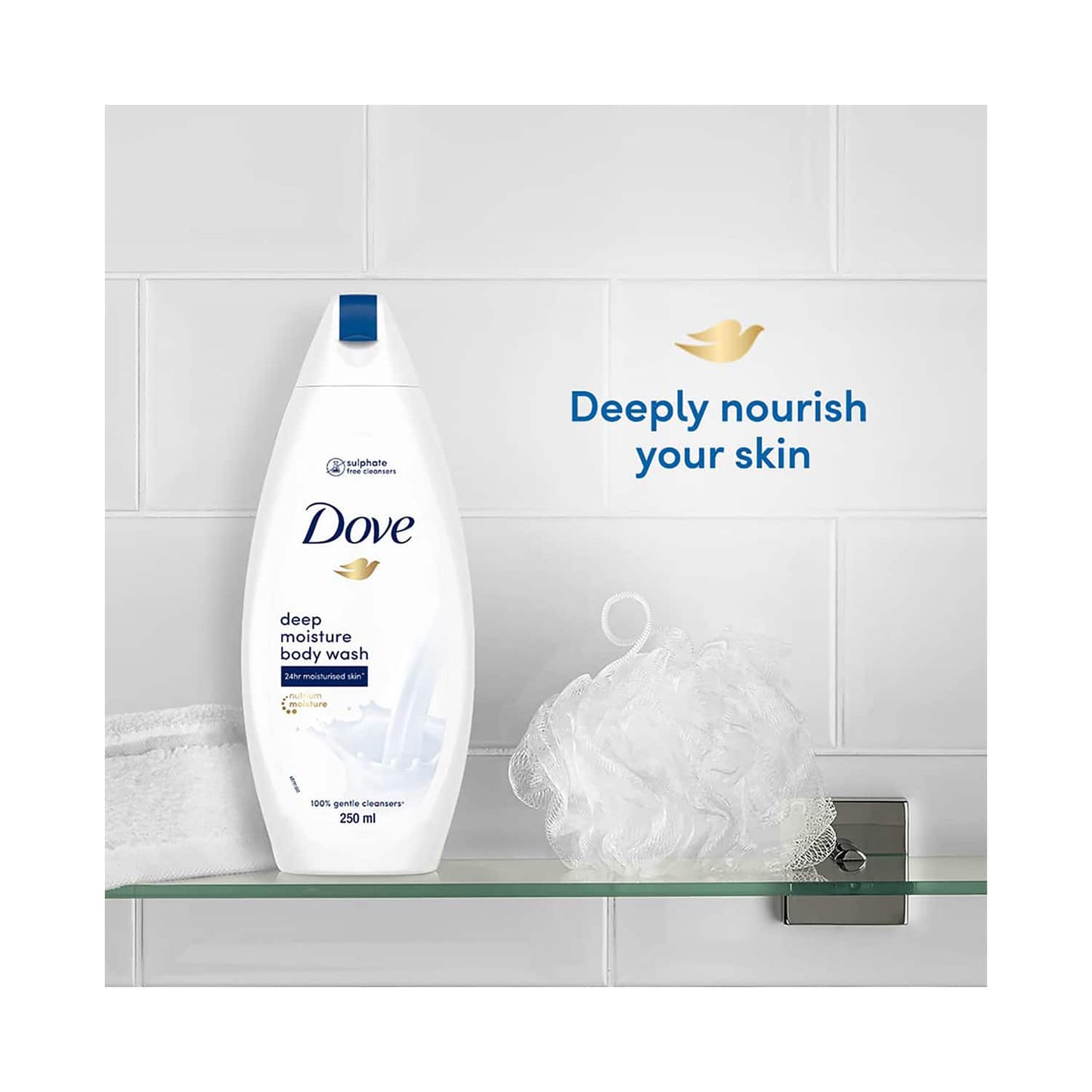 Dove Deeply Nourishing Body Wash (250ml)