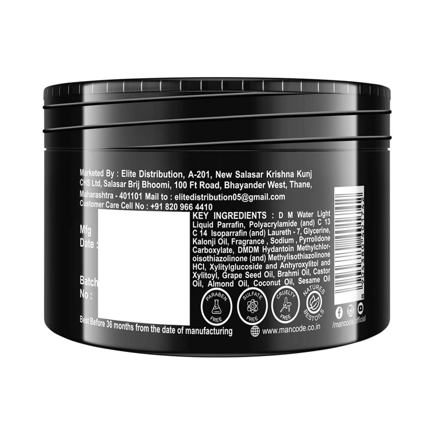 Mancode Hair Growth Cream (100g)