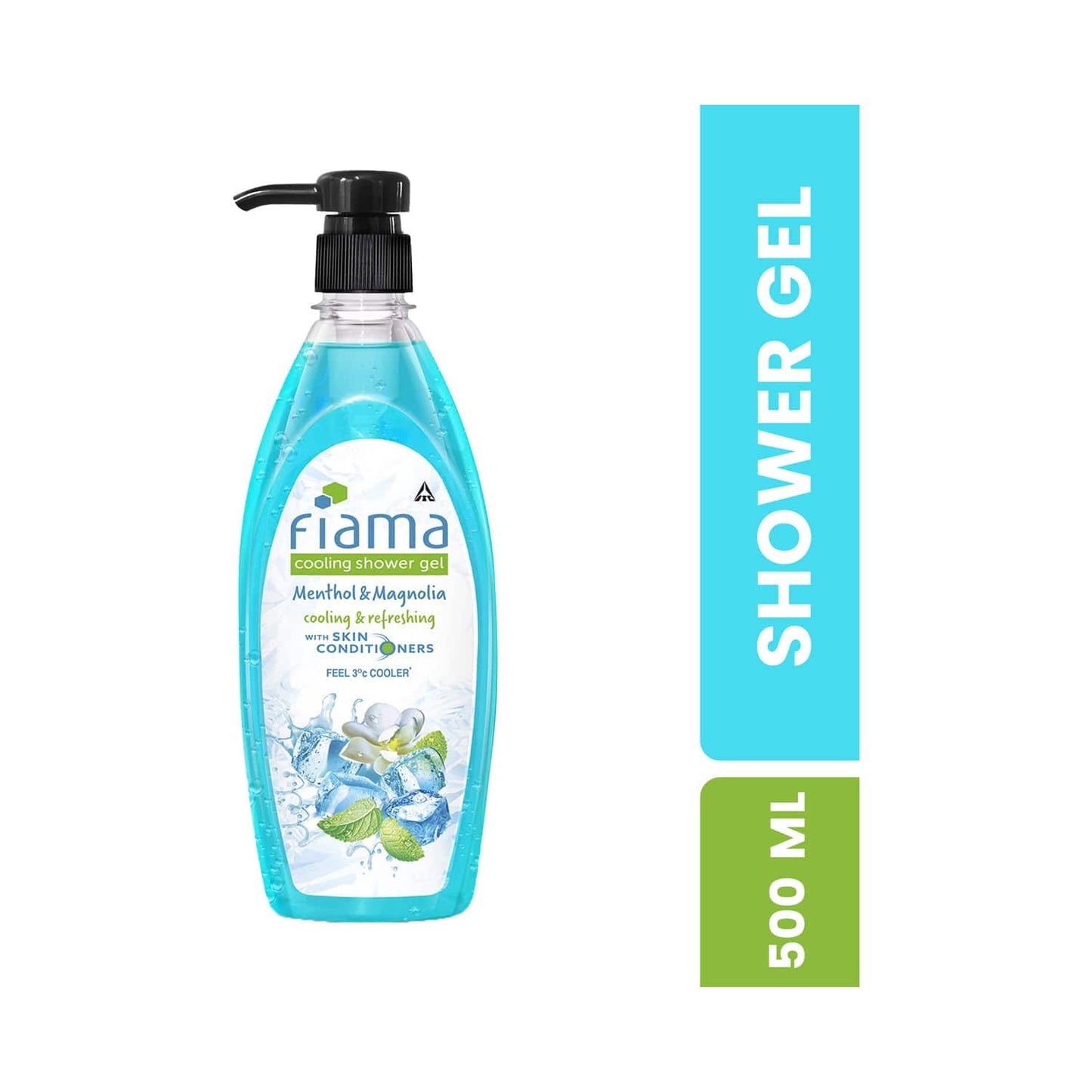 Fiama Menthol & Magnolia Cooling Shower Gel With Skin Conditioners (500ml)