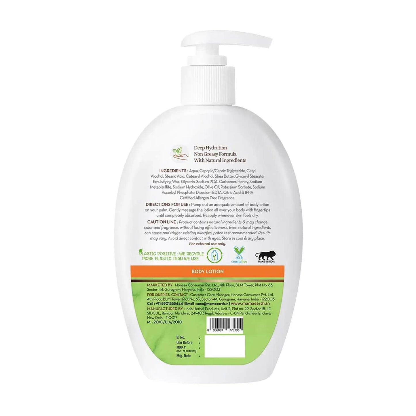 Mamaearth Vitamin C Body Lotion (400ml)