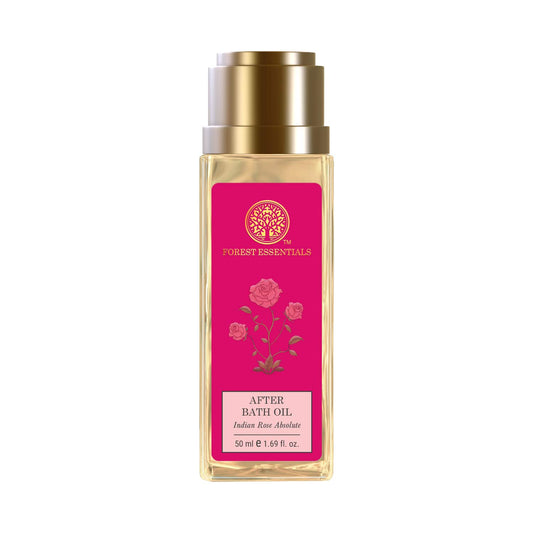 Forest Essentials Travel Size Indian Rose Absolute After Bath Oil (50ml)