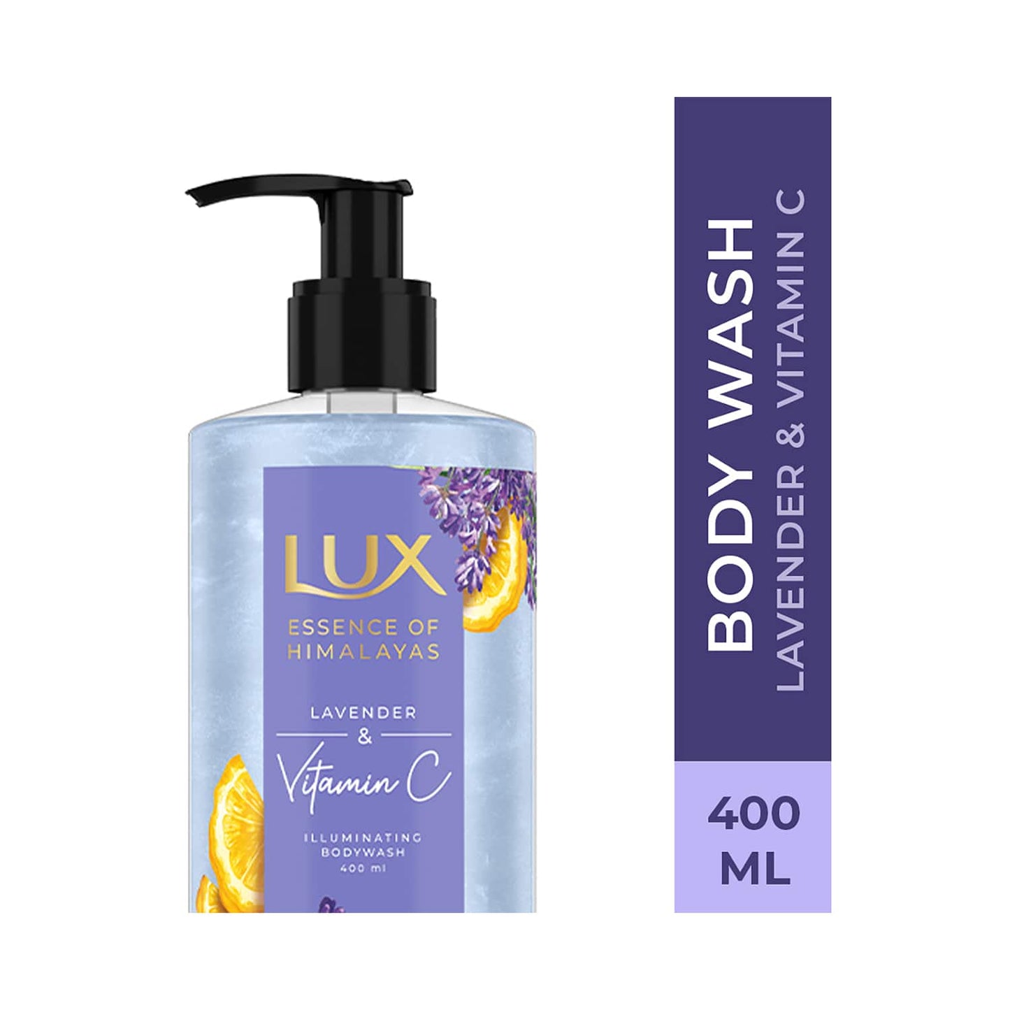 Lux Lavender & Vitamin C Shim Body Wash (400ml)