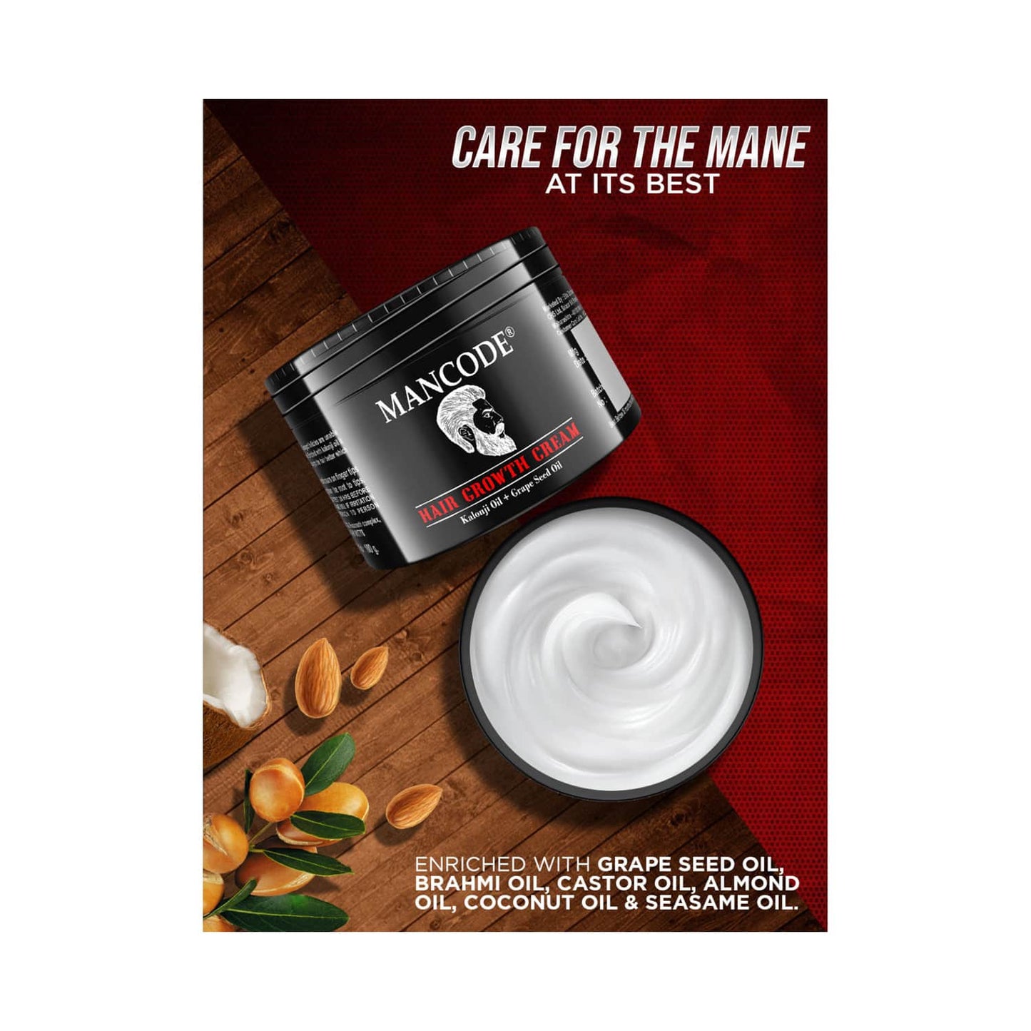 Mancode Hair Growth Cream (100g)