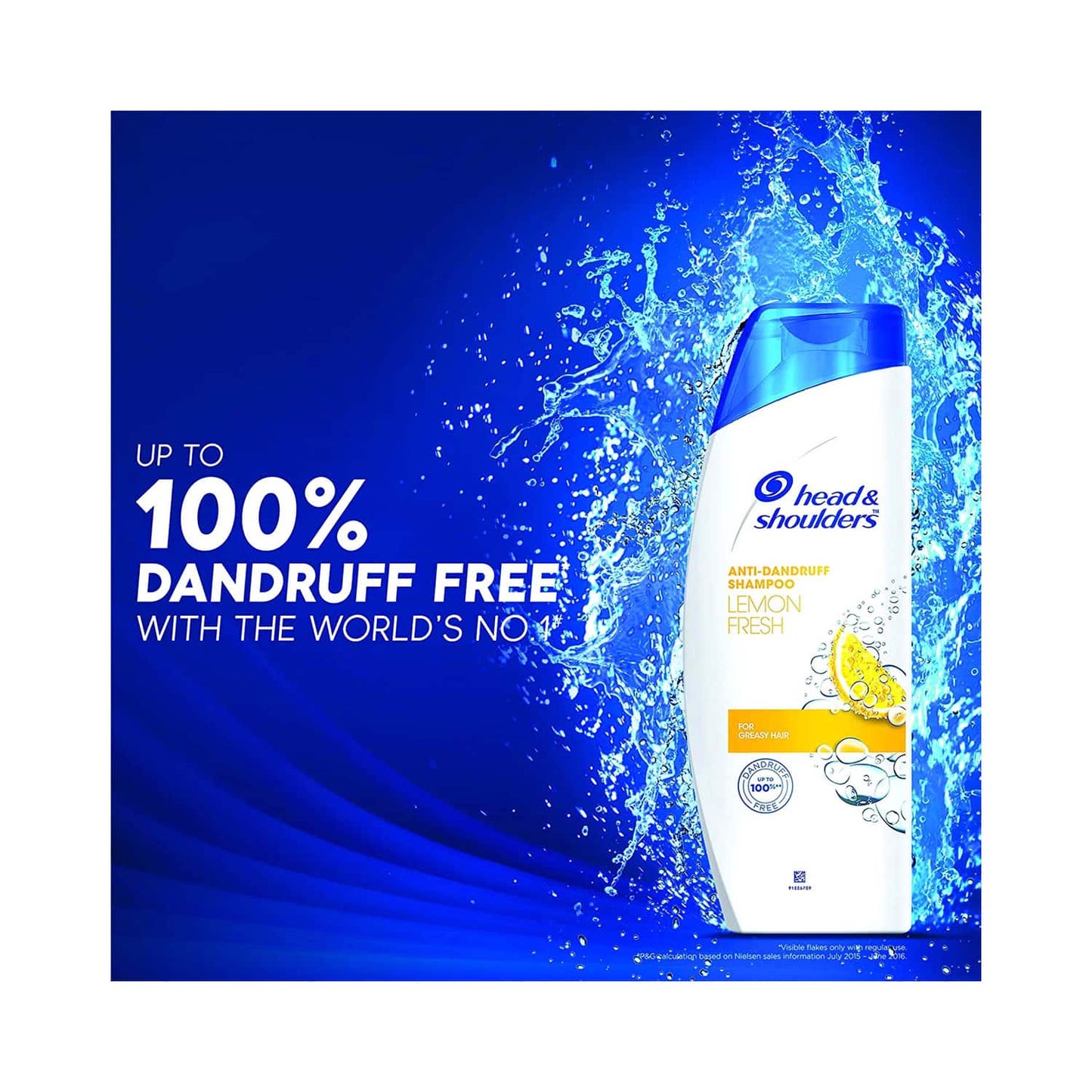 Head & Shoulders Lemon Fresh Anti Dandruff Shampoo (180ml)