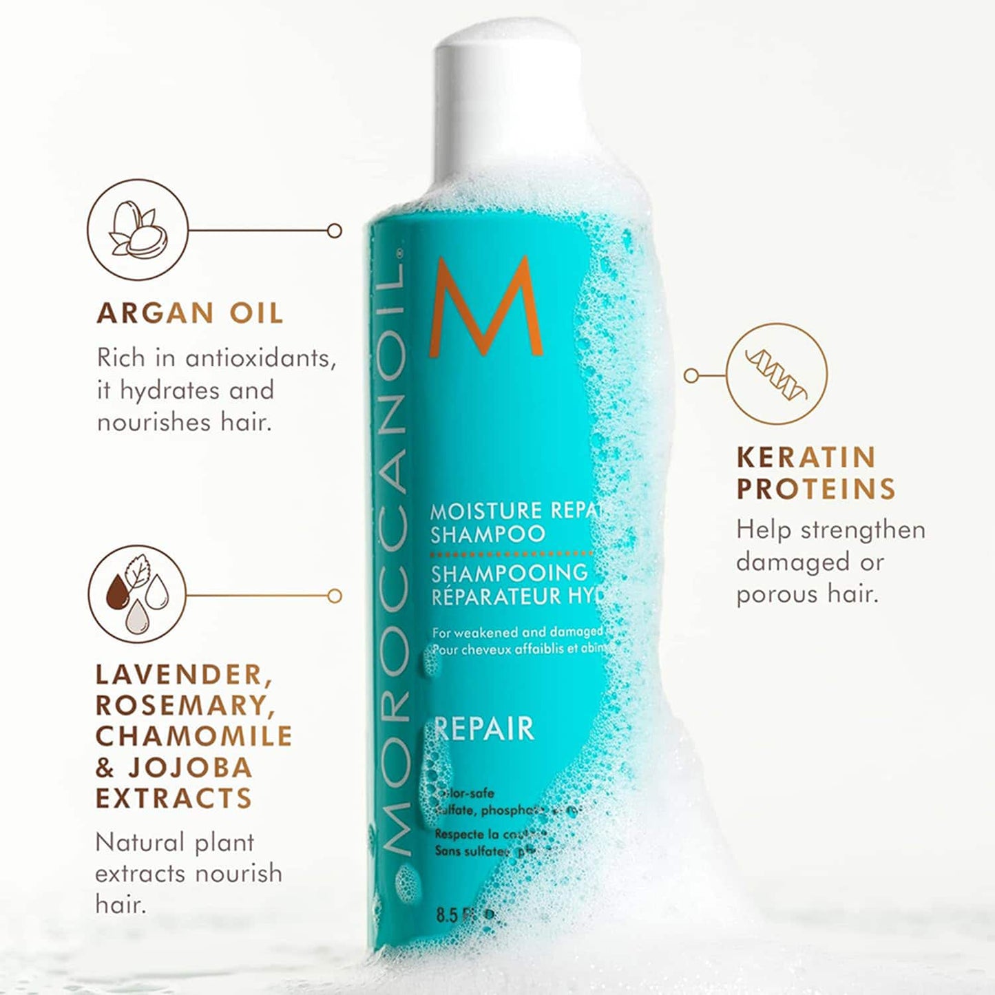 Moroccanoil Repair Shampoo & Conditioner - Repair Combo