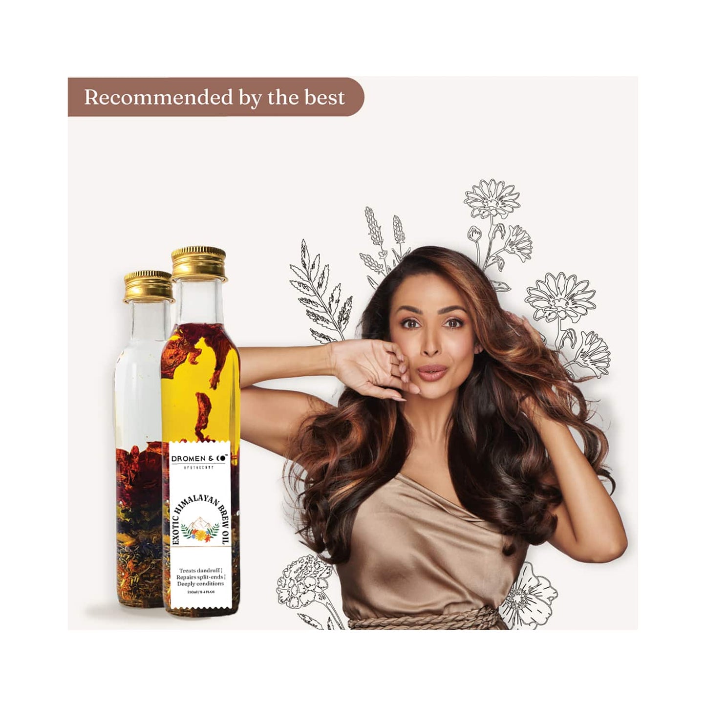 DROMEN & CO Exotic Himalayan Brew Hair Oil (250ml)