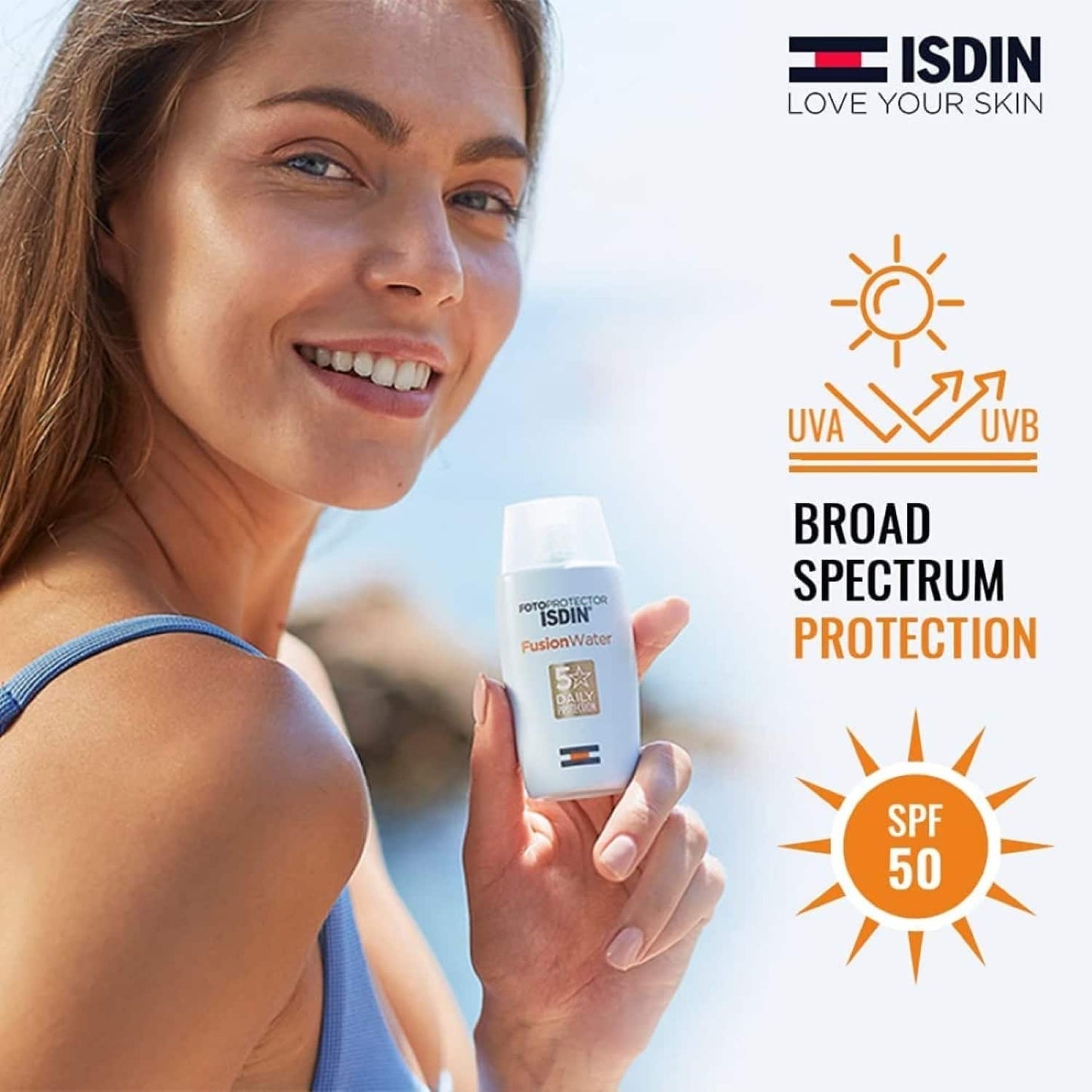 ISDIN Fotoprotector Fusion Water Spf 50 (50 ml)