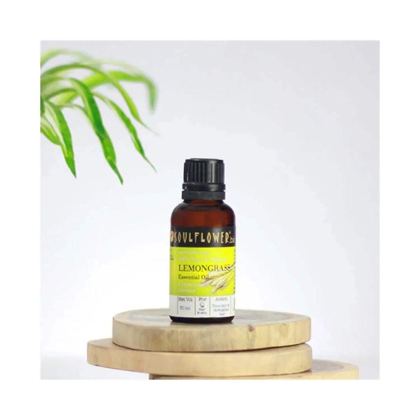 Soulflower Lemongrass Essential - (30ml)