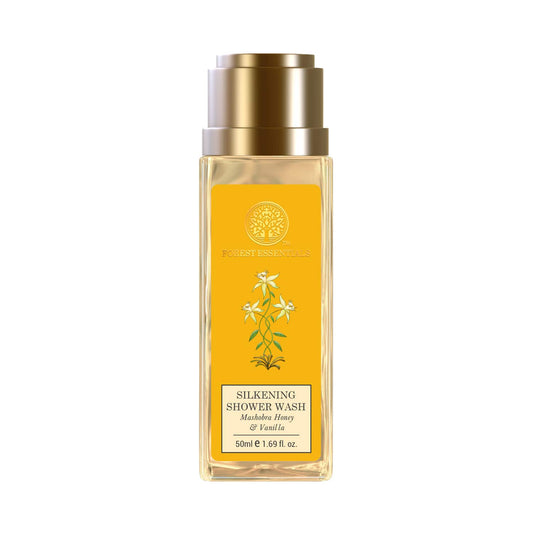 Forest Essentials Mashobra Honey & Vanilla Silkening Shower Wash (50ml)