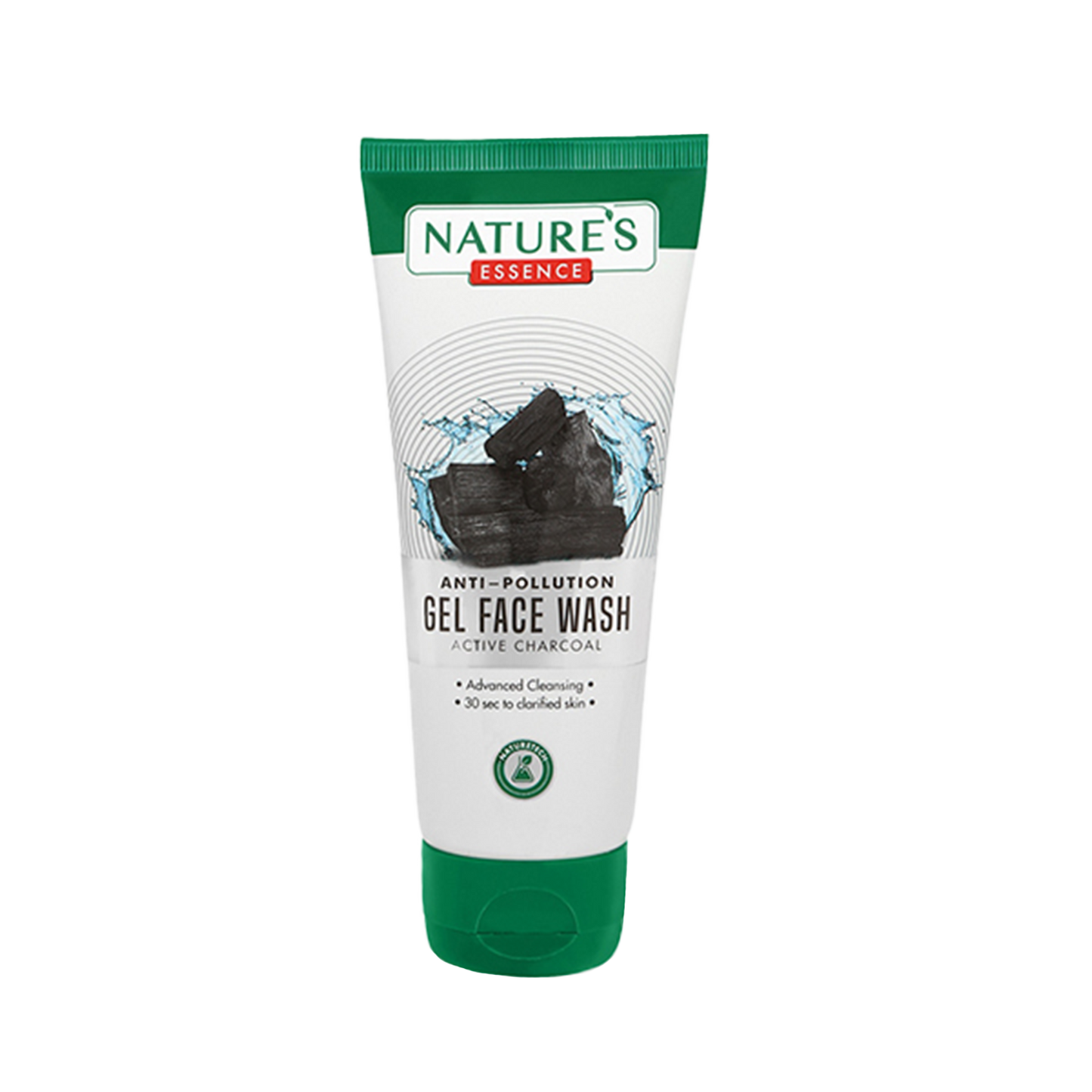 Nature's Essence Anti-Pollution Gel Face Wash Active Charcoal (100ml)