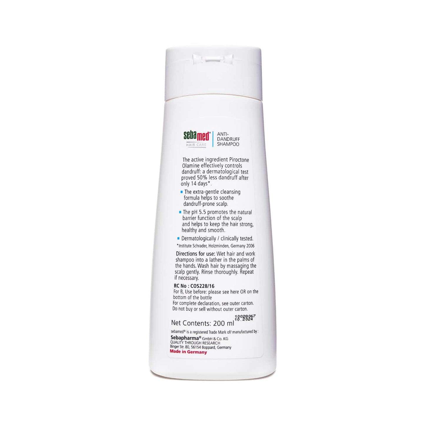 Sebamed Anti Dandruff Shampoo (200ml)