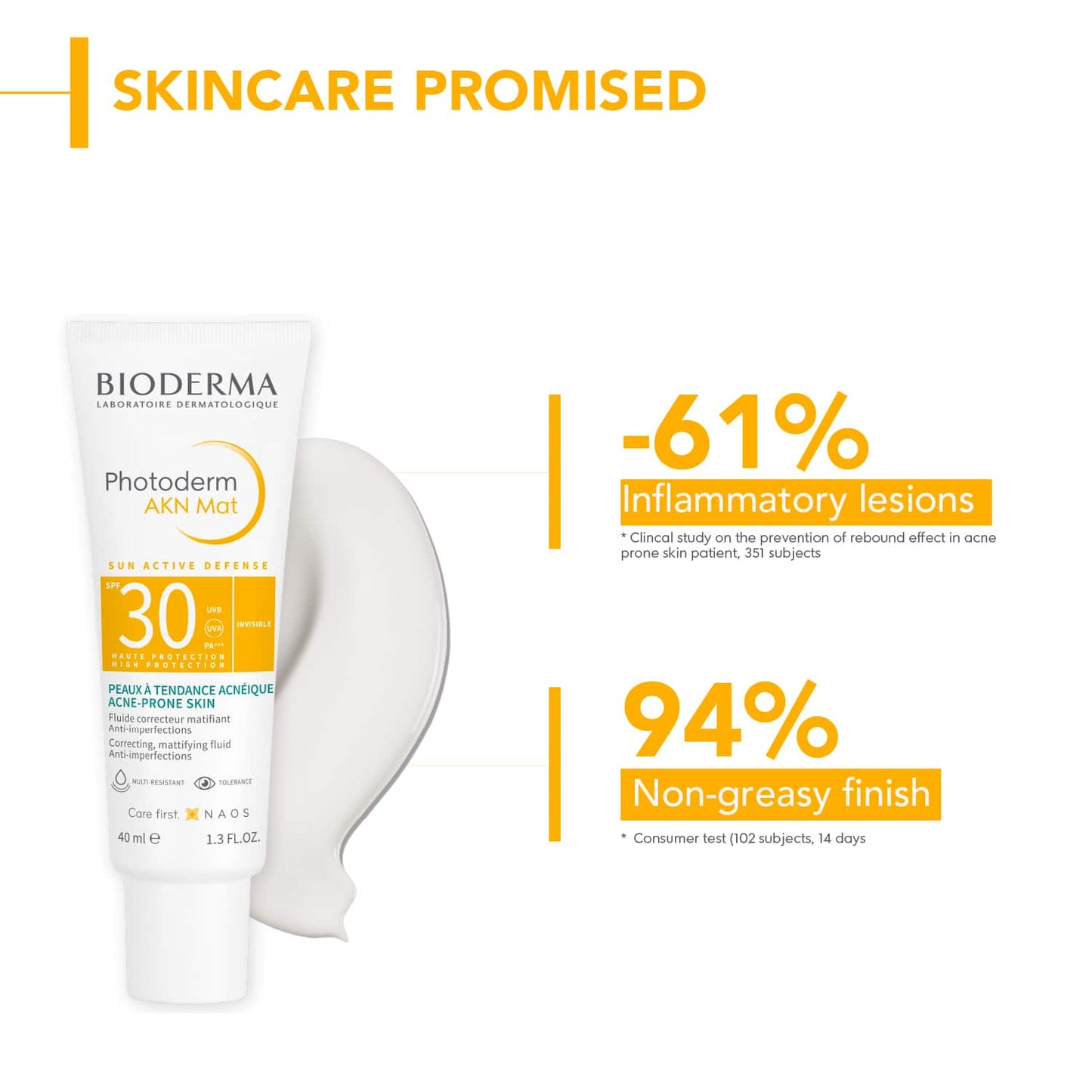 Bioderma Photoderm Akn Mat Sunscreen SPF 30 (40ml)