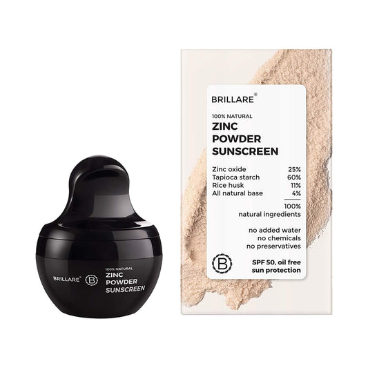 Brillare Zinc Powder Sunscreen SPF 50 (4g)