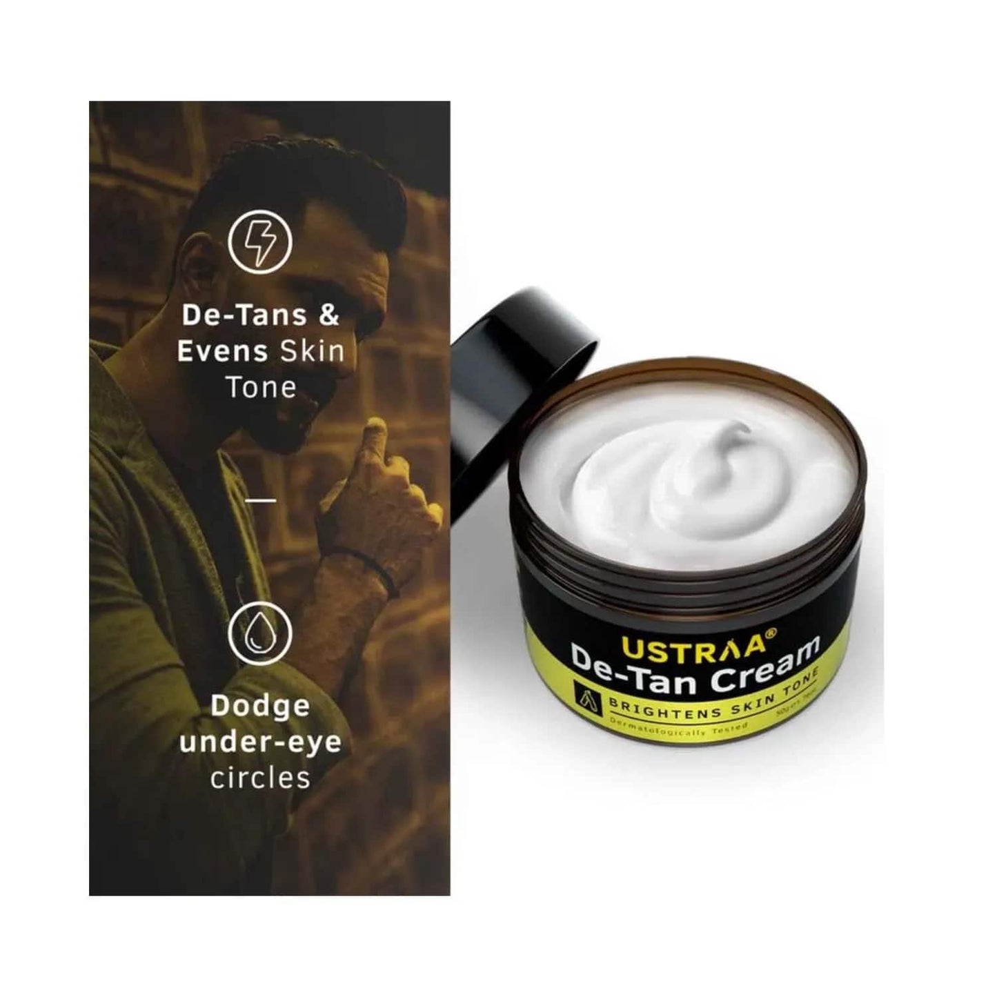 Ustraa De-Tan Cream - (50g)