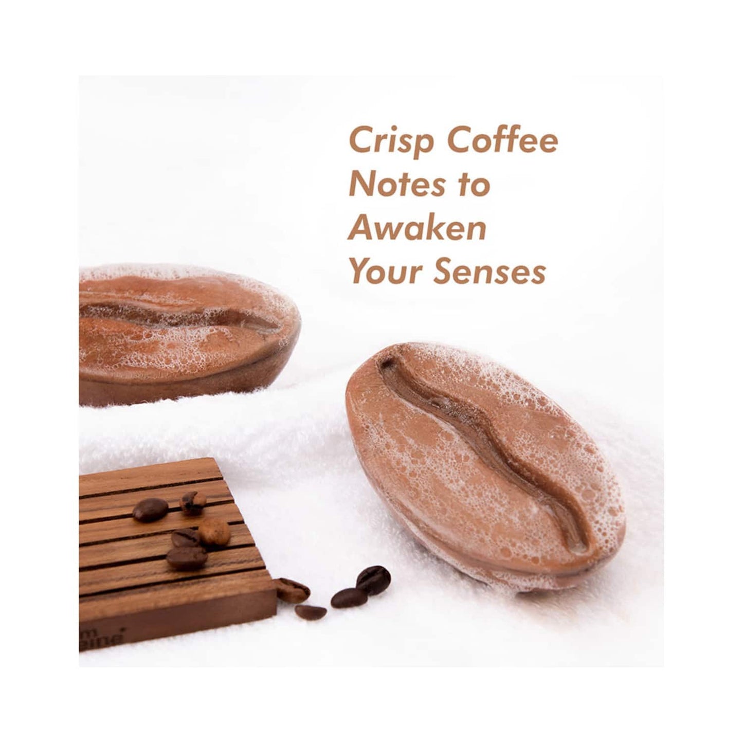 mCaffeine Deep Cleansing Coffee Bathing Soap Trio - (3Pcs)