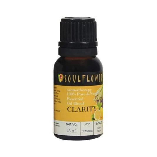 Soulflower Clarity Essential Oil - (15ml)