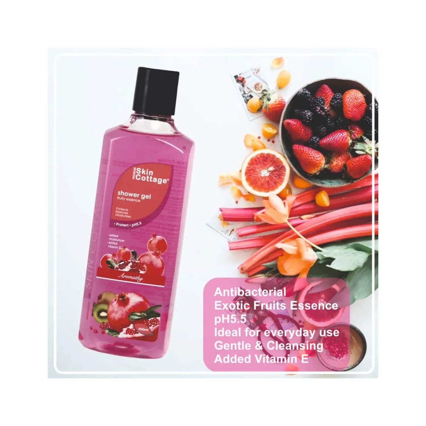 SKIN COTTAGE Fruity Essence Shower Gel (400ml)