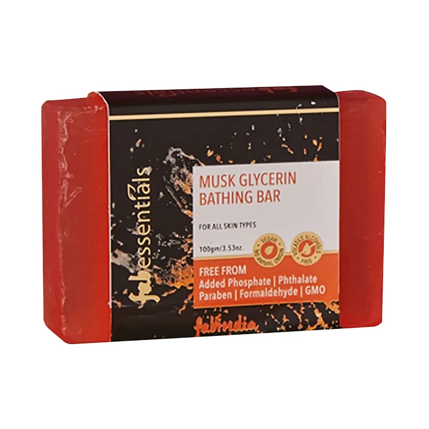 Fabessentials by Fabindia Musk Glycerine Bathing Bar (100g)