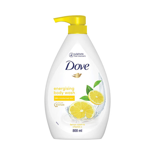 Dove Energizing Body Wash With Lemon Scent & Vitamin C (800ml)