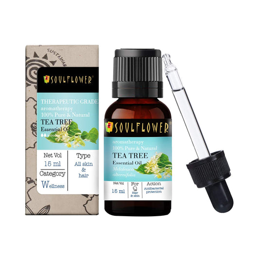 Soulflower Teatree Essential Oil (15ml)