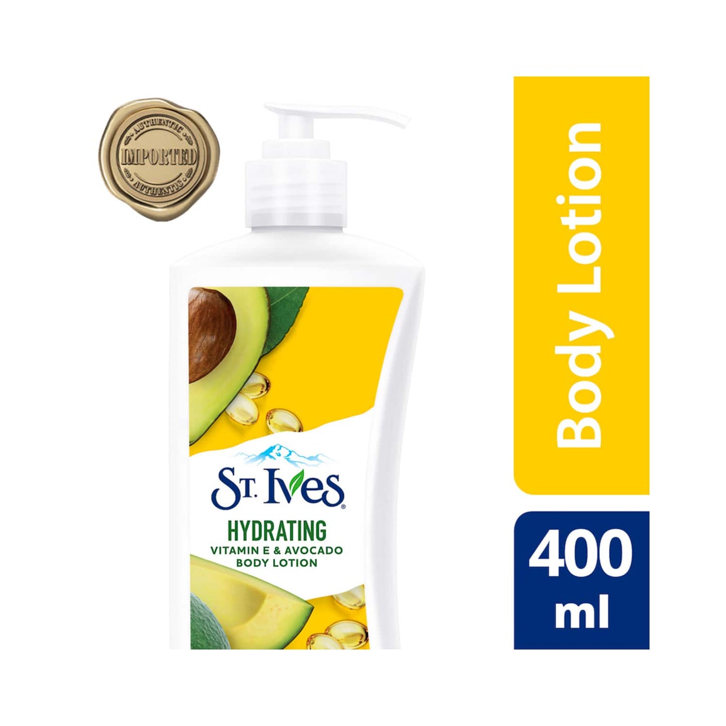 St. Ives Hydrating Vitamin E & Avocado Body Lotion (400ml)